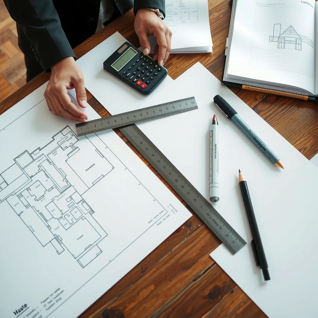 Planos y herramientas de medición